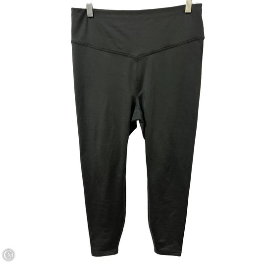 Athletic Leggings By Clothes Mentor In Black, Size: L