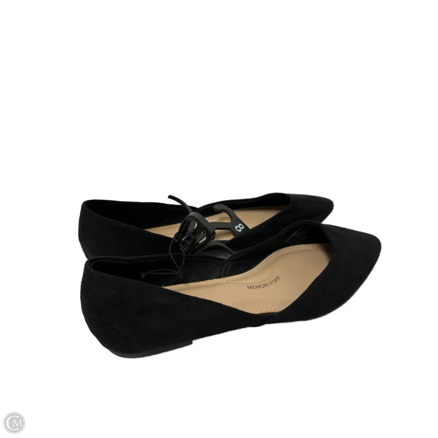 Shoes Flats By Time And Tru In Black, Size: 8