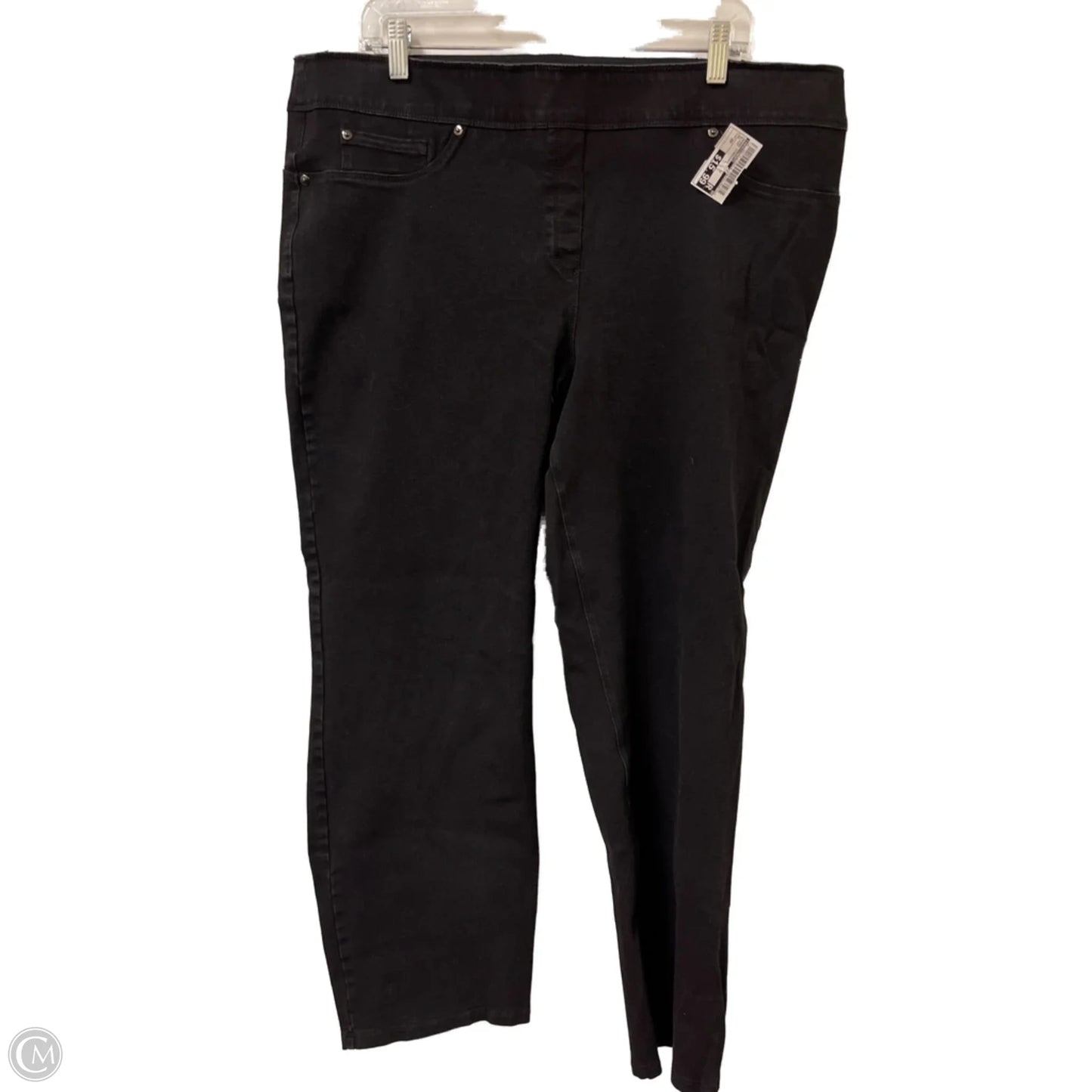 Jeans Straight By Investments In Black, Size: 20