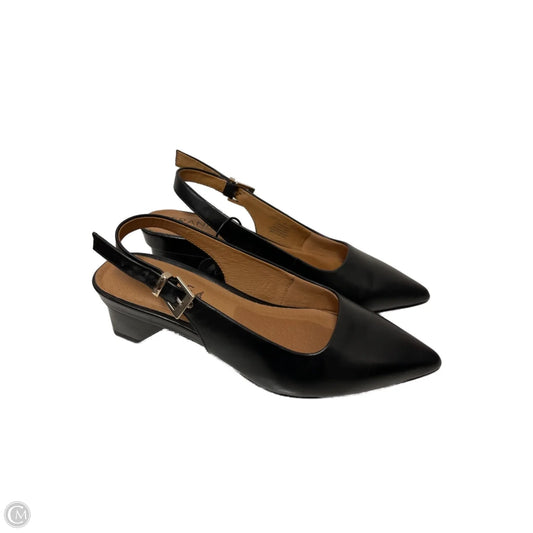 Shoes Heels Block By Cmb In Black, Size: 8.5