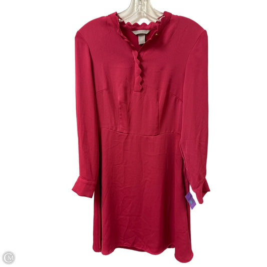 Dress Casual Midi By H&m In Pink, Size: S