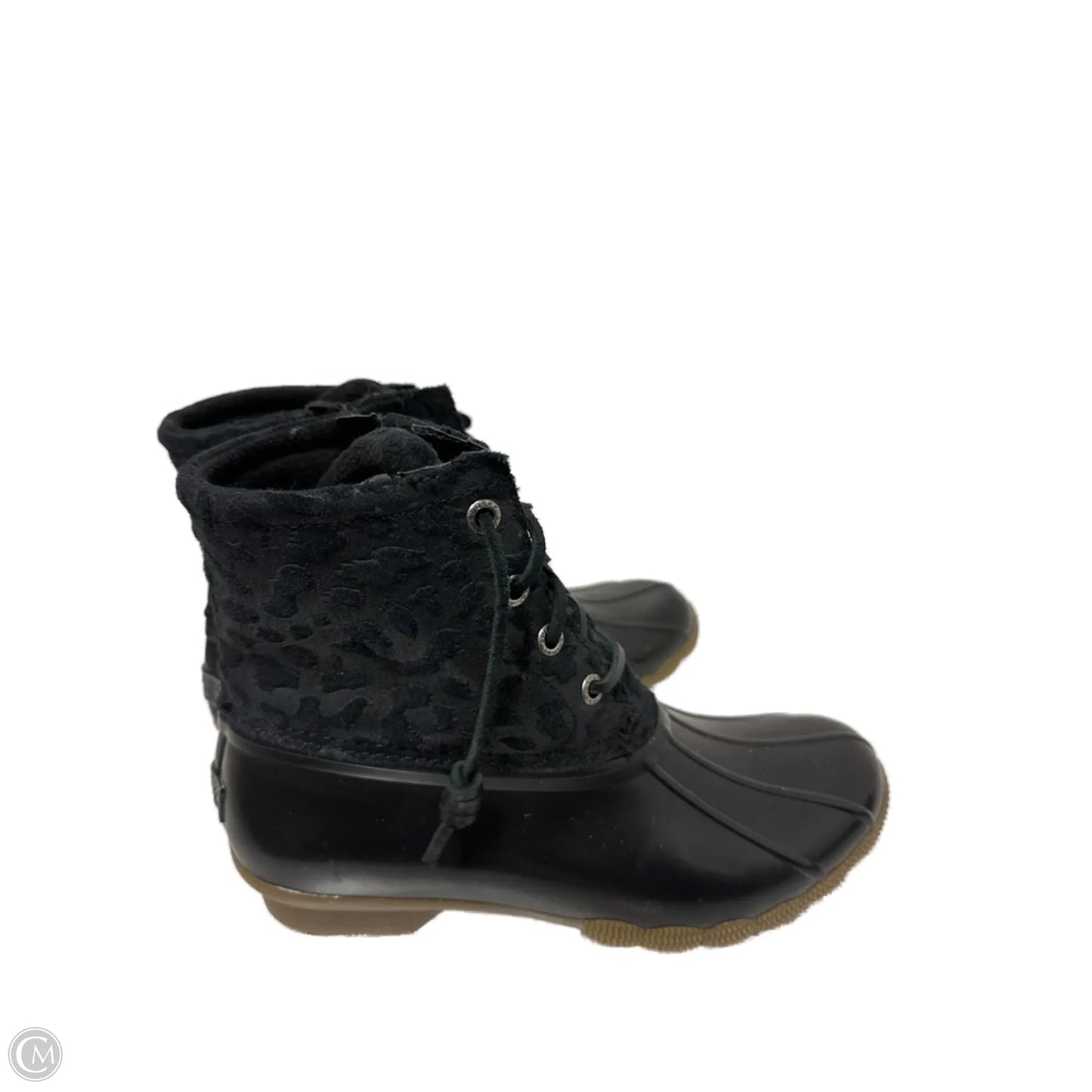 Boots Rain By Sperry In Black, Size: 5.5
