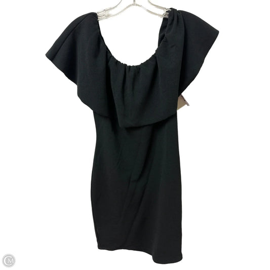 Dress Casual Midi By Clothes Mentor In Black, Size: L