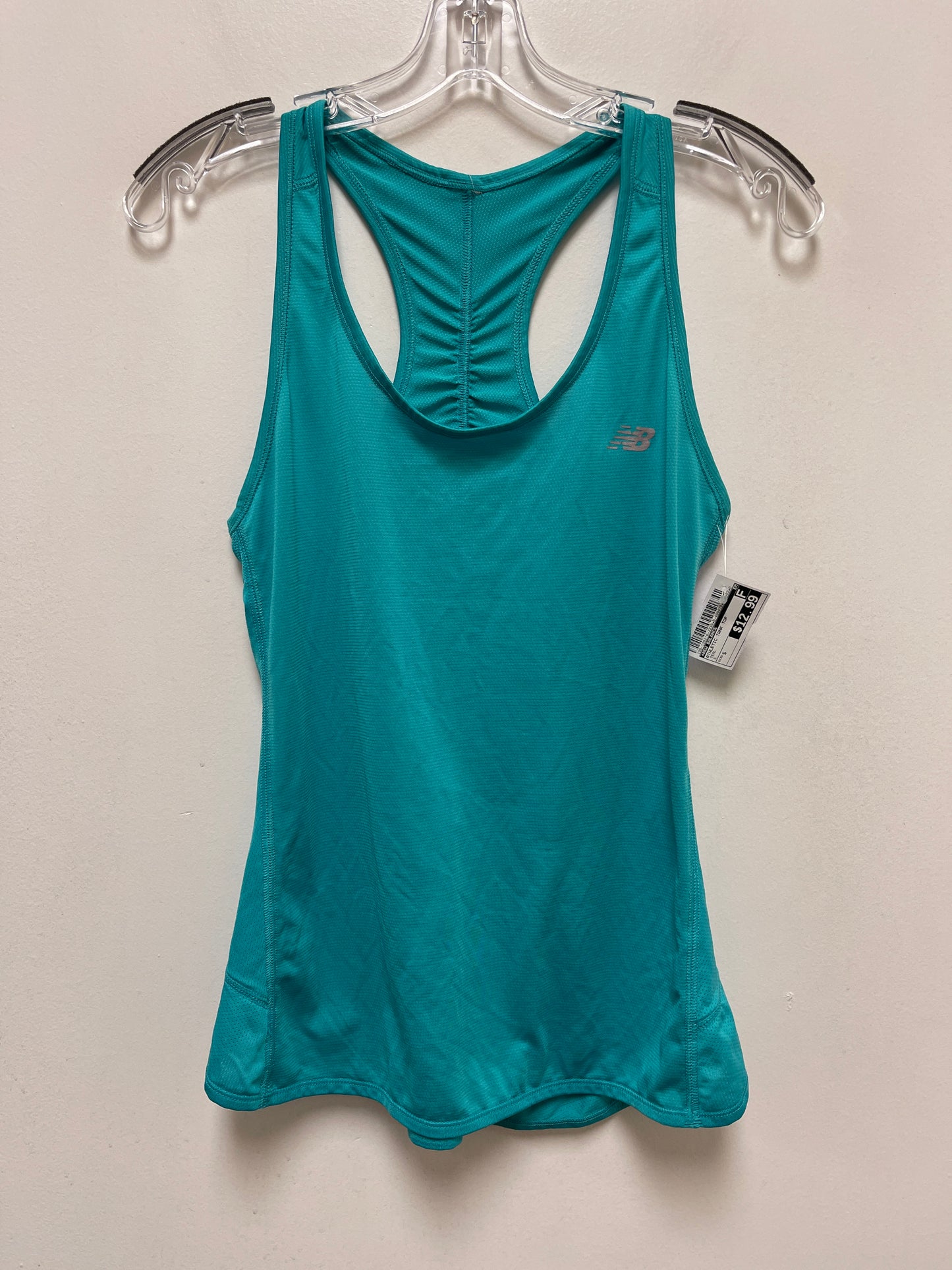 Teal Athletic Tank Top New Balance, Size S