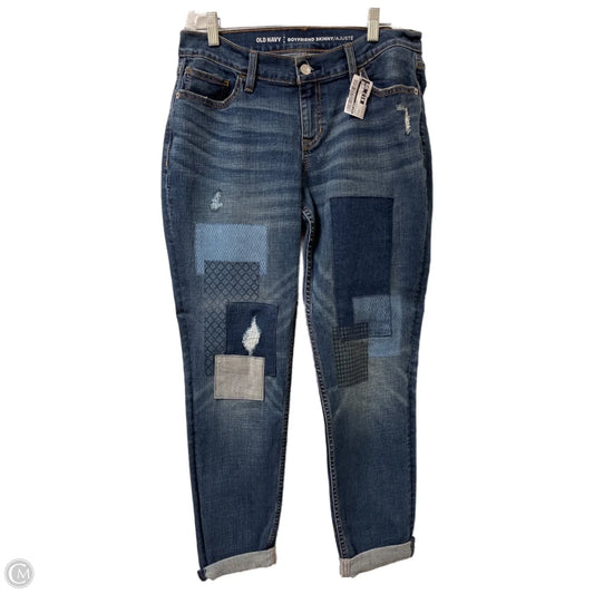 Jeans Skinny By Old Navy In Blue Denim, Size: 4