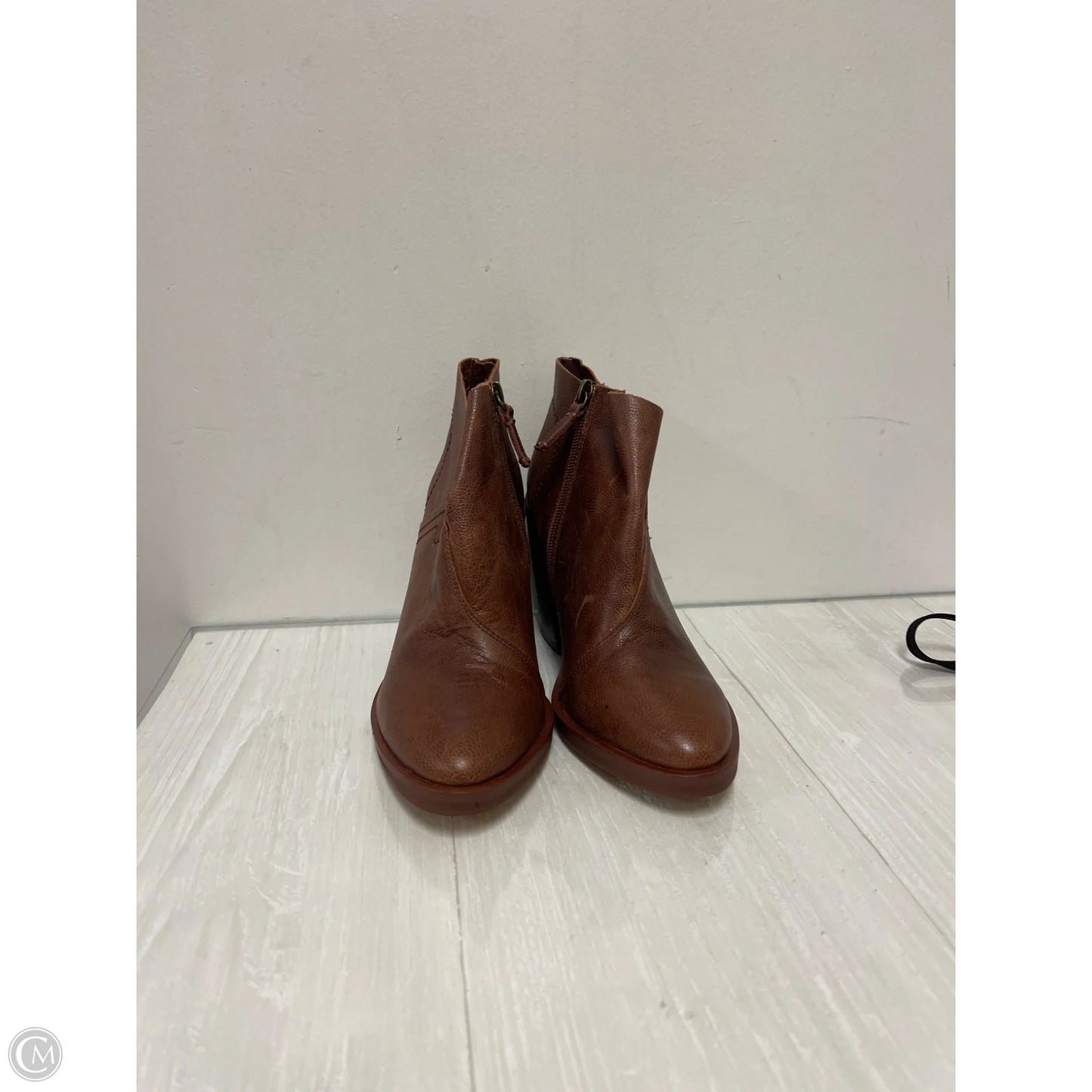 Boots Leather By Kelsi Dagger In Brown, Size: 8