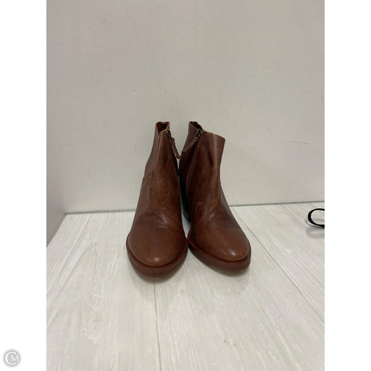 Boots Leather By Kelsi Dagger In Brown, Size: 8