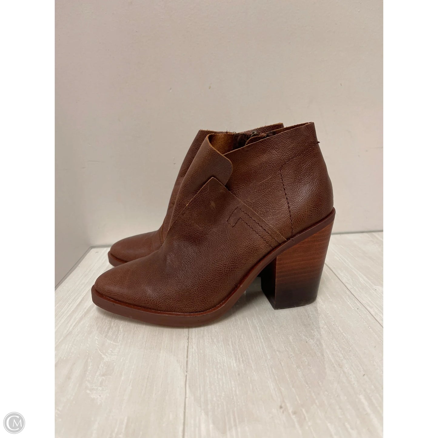 Boots Leather By Kelsi Dagger In Brown, Size: 8