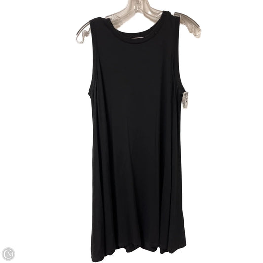 Dress Casual Midi By Loft In Black, Size: M