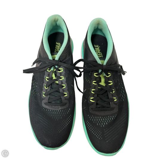 Shoes Athletic By Nike In Blue & Green, Size: 10