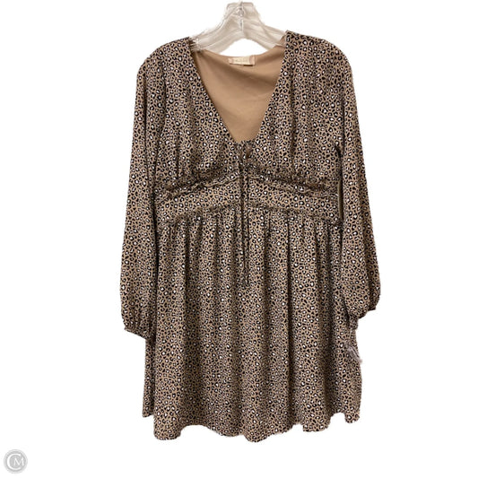 Dress Casual Midi By Altard State In Animal Print, Size: S