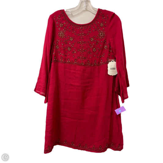 Dress Casual Midi By Altard State In Red, Size: S