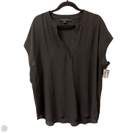 Top Short Sleeve By Cynthia Steffe In Black, Size: Xl