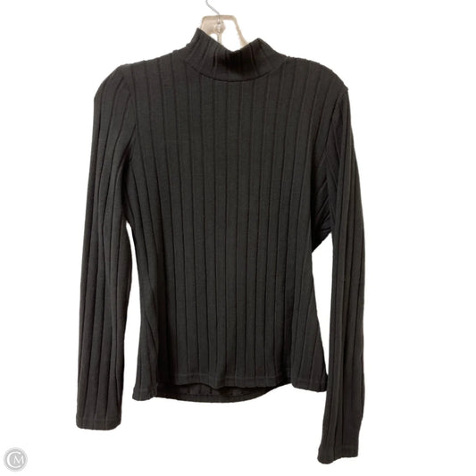 Top Long Sleeve By Shein In Black, Size: L