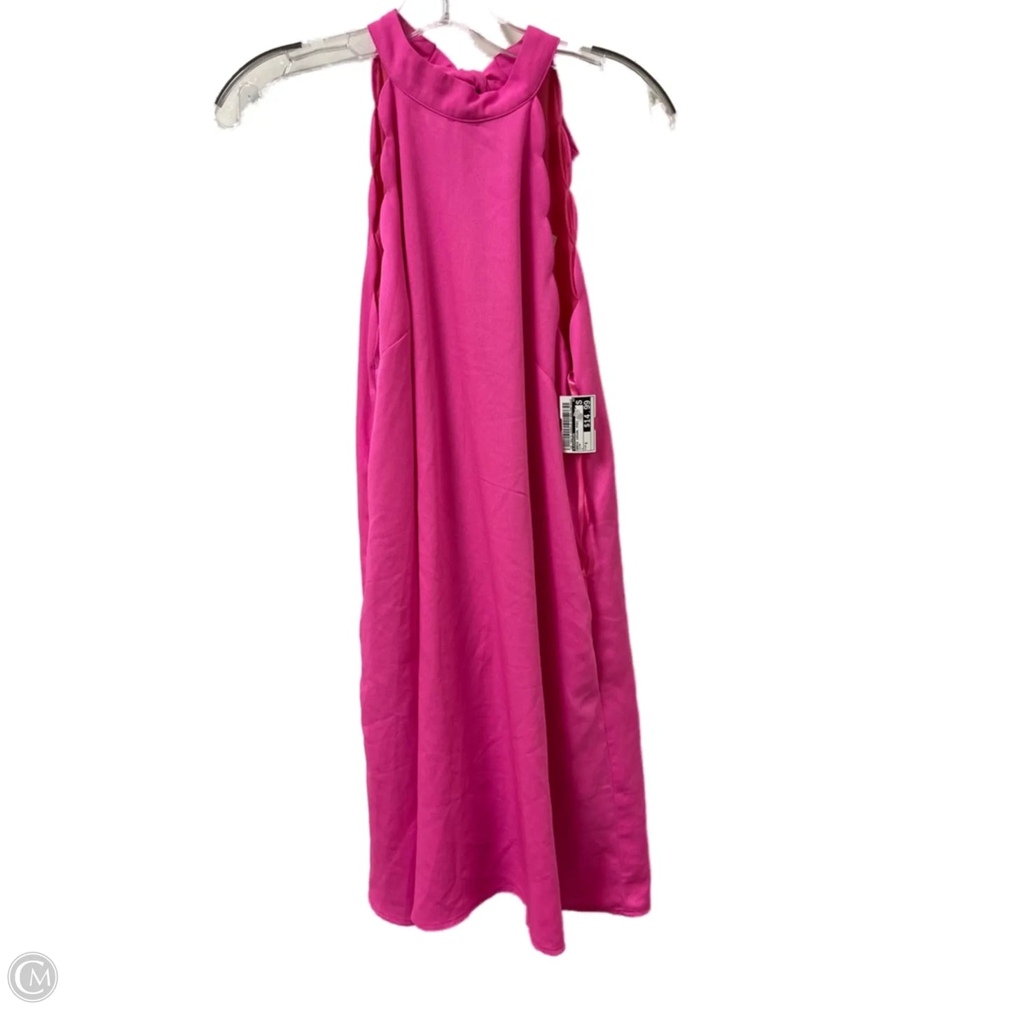 Dress Casual Midi By Loveriche In Pink, Size: S