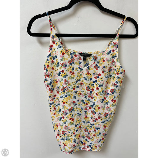 Top Sleeveless By Banana Republic In Floral Print, Size: Sp