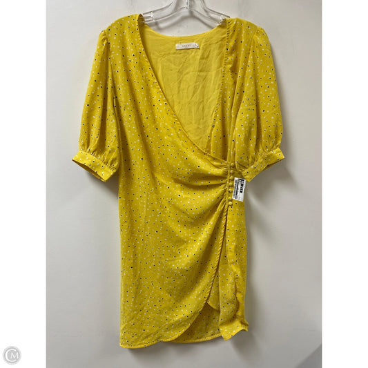 Dress Casual Midi By Lush In Yellow, Size: L