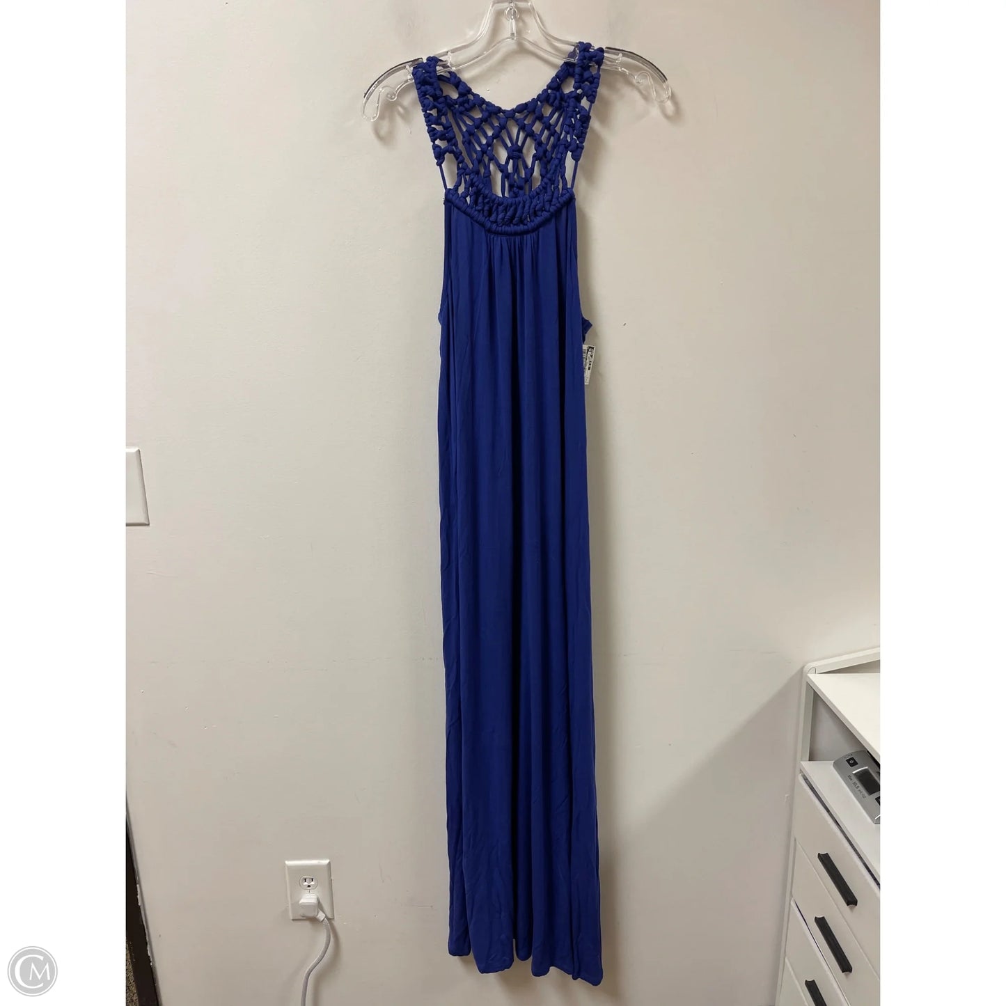 Dress Casual Maxi By Michael By Michael Kors In Purple, Size: S