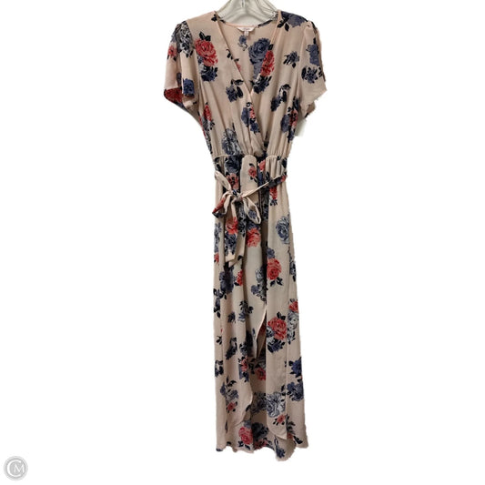 Dress Casual Maxi By Candies In Floral Print, Size: S