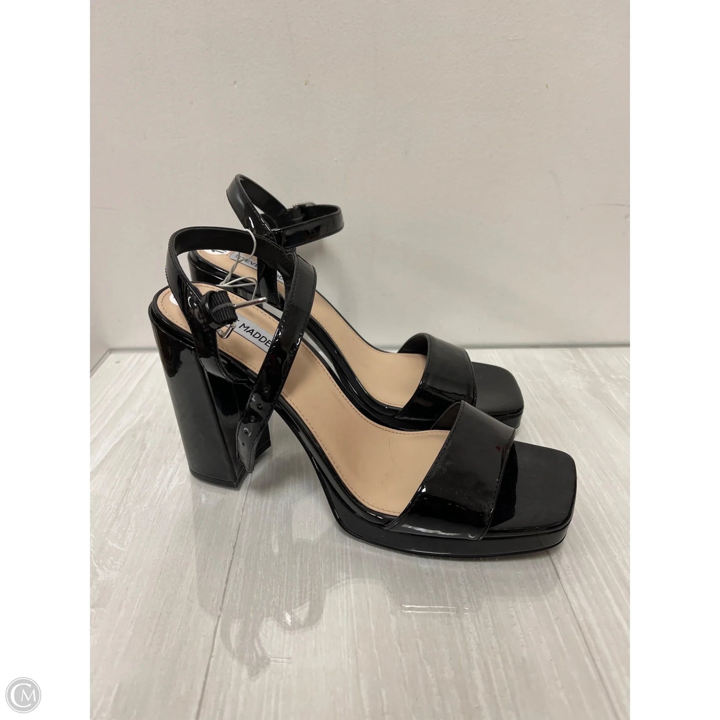 Shoes Heels Block By Steve Madden In Black, Size: 11