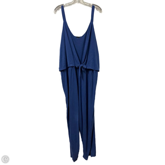 Jumpsuit By Clothes Mentor In Blue, Size: 3x