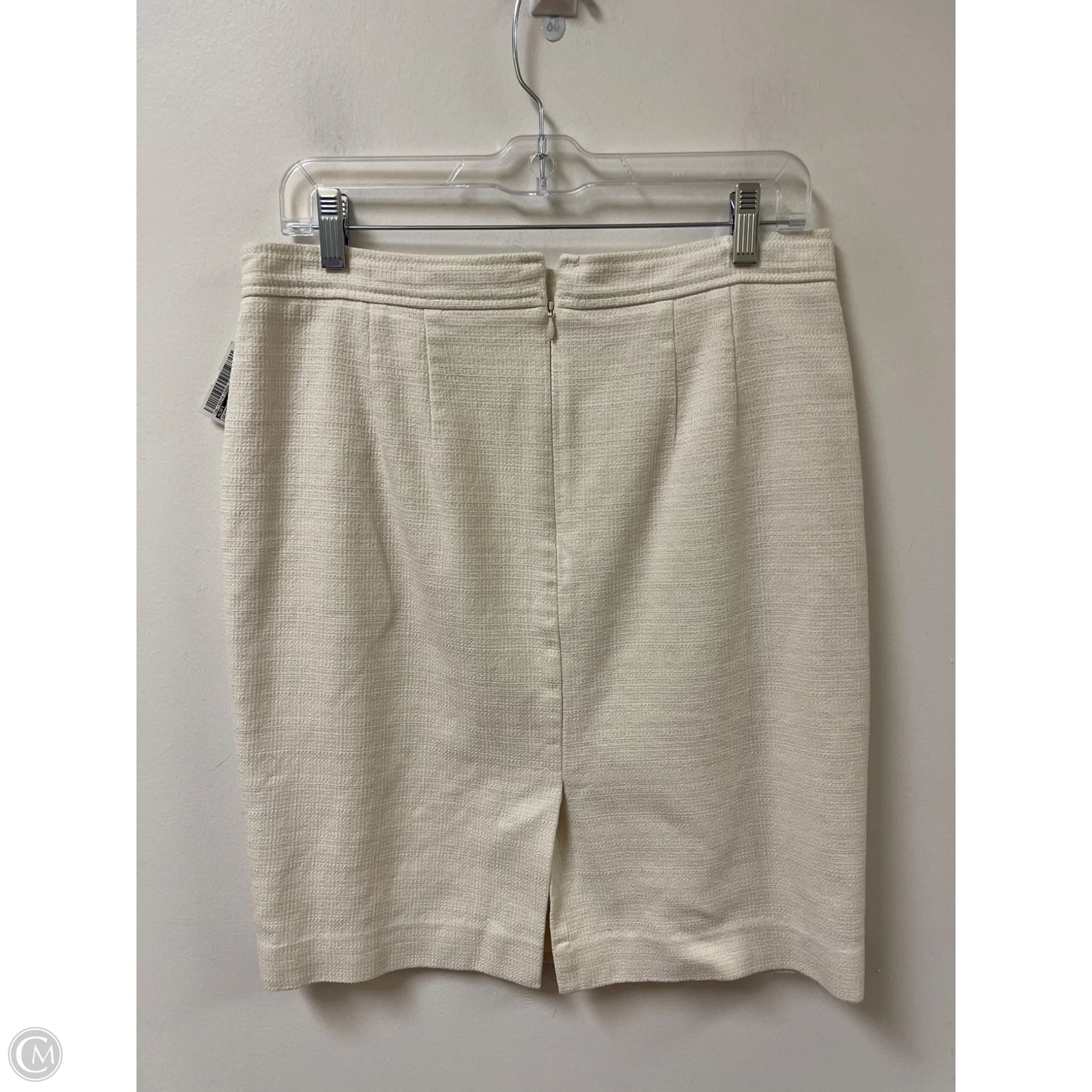 Skirt Midi By Loft In Cream, Size: 8