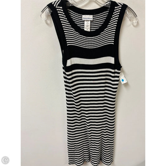 Dress Casual Midi By Tommy Bahama In Black & White, Size: M