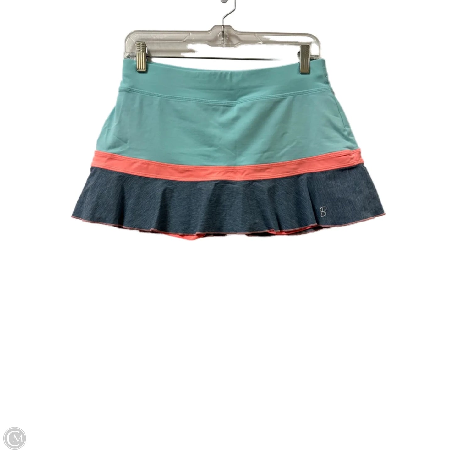 Athletic Skirt By Clothes Mentor In Blue & Orange, Size: S
