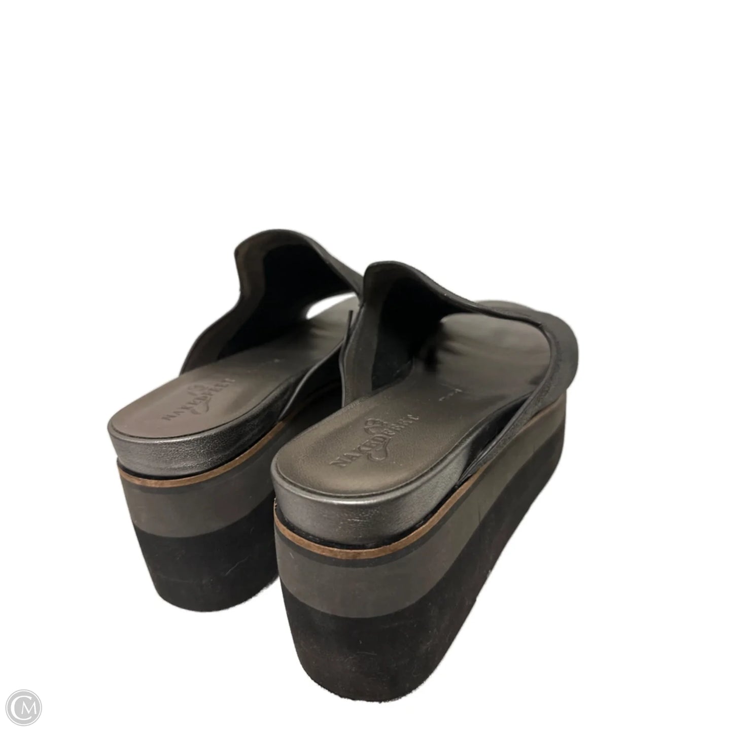 Sandals Heels Platform By Clothes Mentor In Black, Size: 10