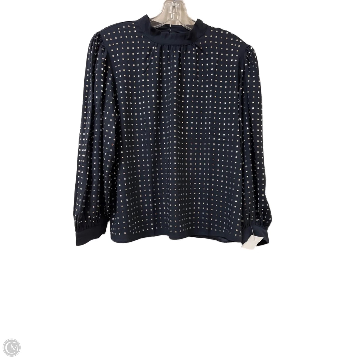 Top Long Sleeve By Ann Taylor In Navy, Size: Sp