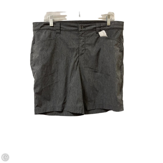 Shorts By Eddie Bauer In Grey, Size: 14