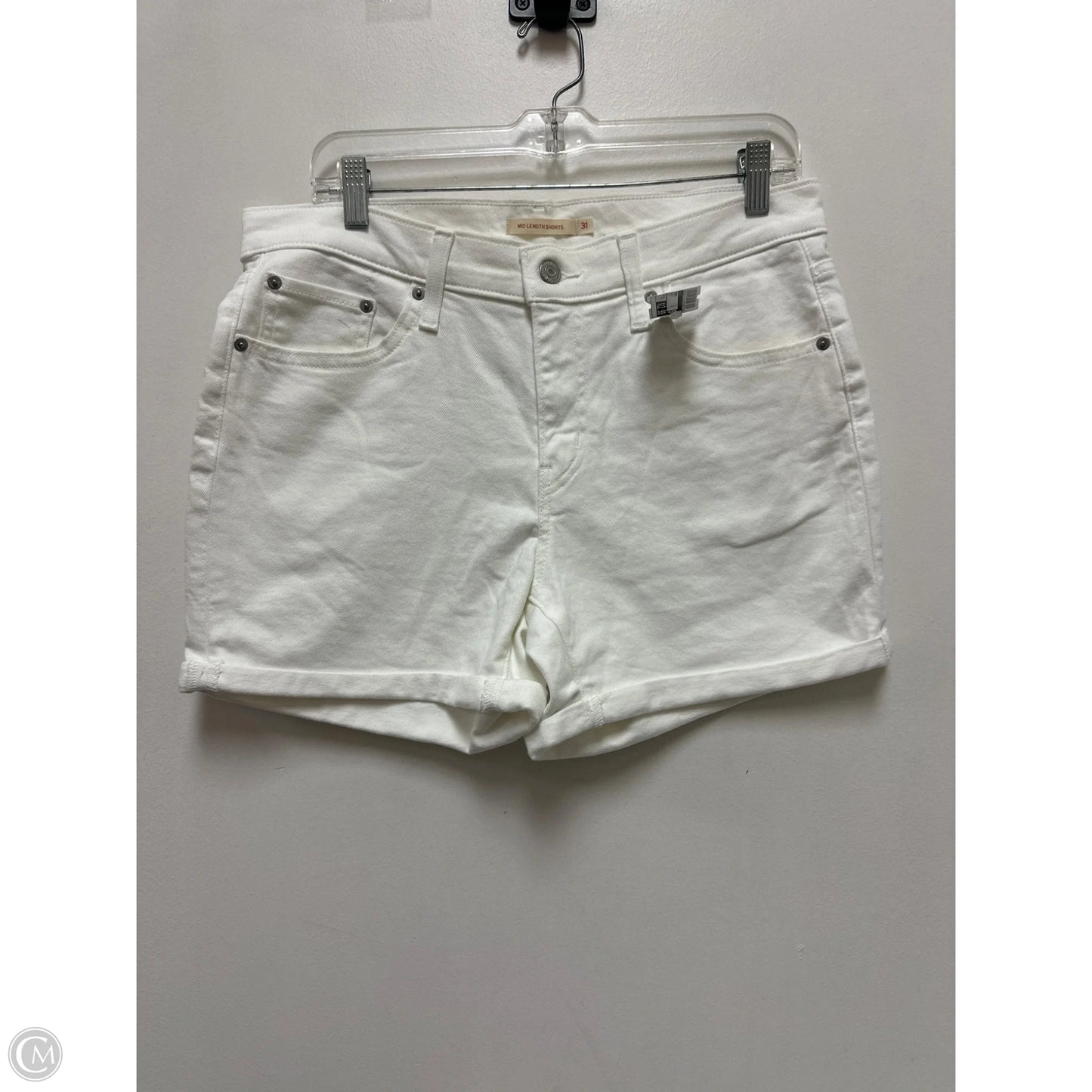 Shorts By Levis In White, Size: 12