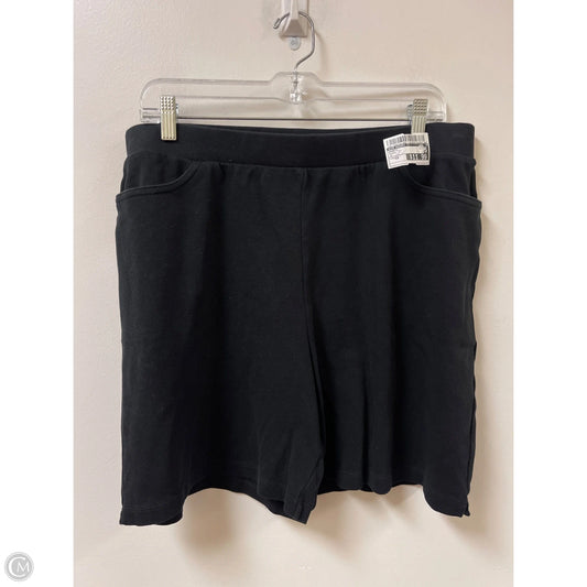 Shorts By Kim Rogers In Black, Size: 12