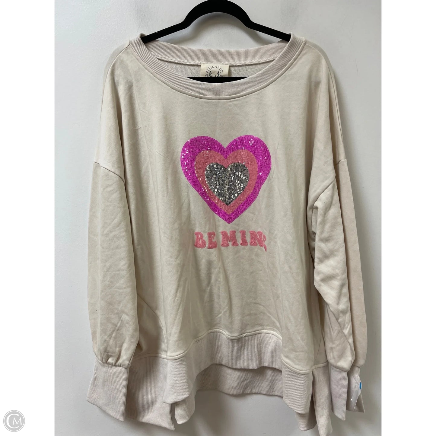 Sweater By Fantastic Fawn In Cream, Size: L