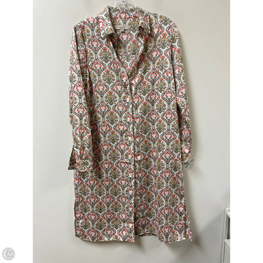 Dress Casual Midi By Loft In Orange, Size: S