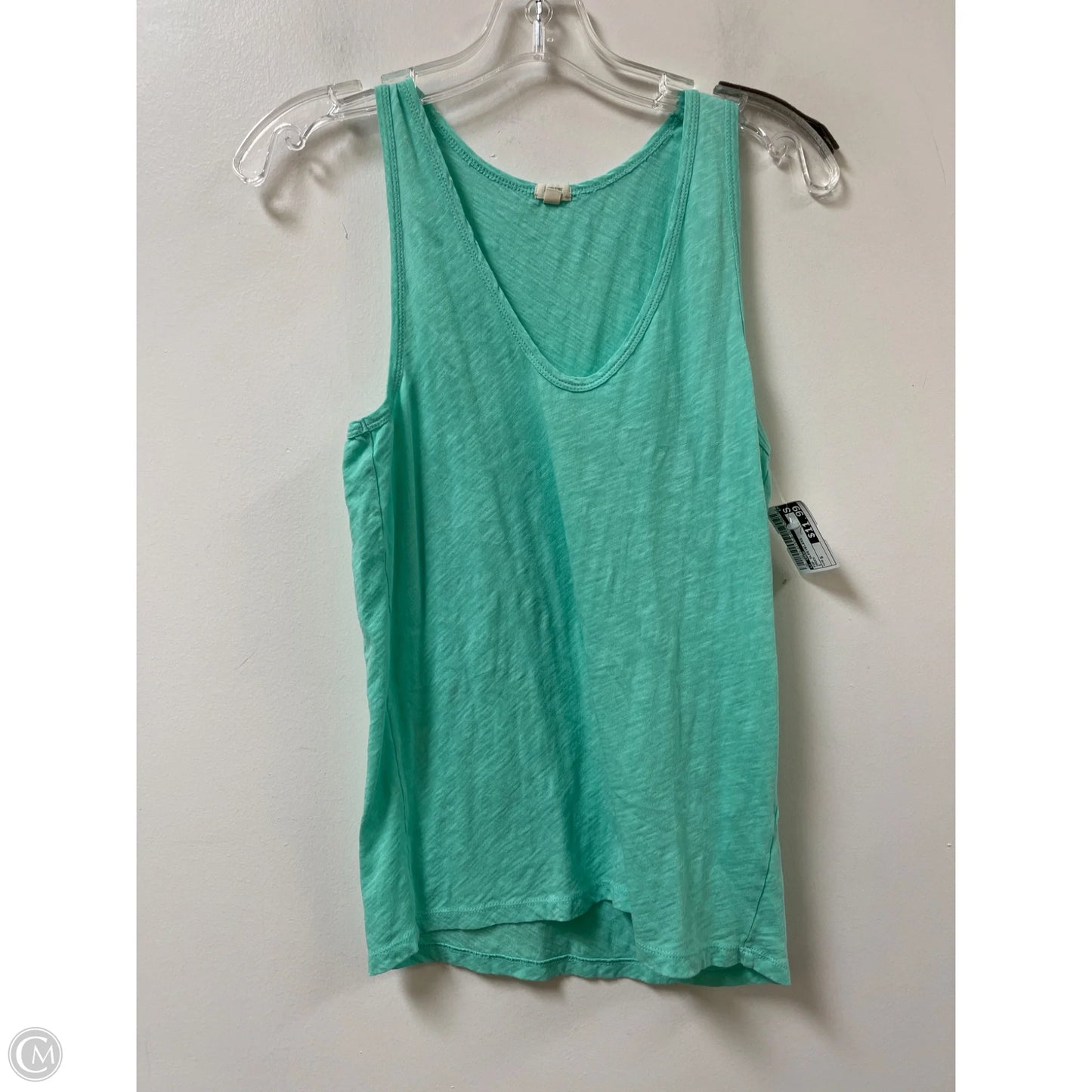 Top Sleeveless By J. Crew In Green, Size: S