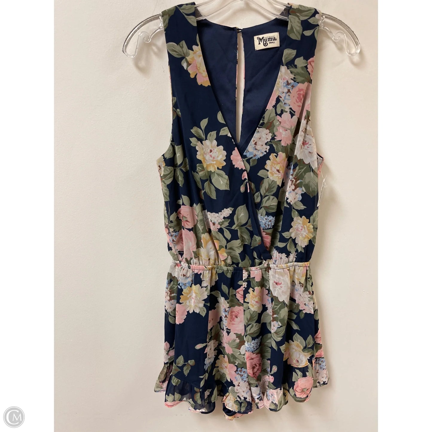 Romper By Mumu In Floral Print, Size: S