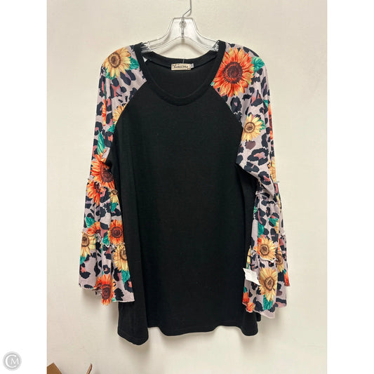 Top Long Sleeve By Clothes Mentor In Multi-colored, Size: 2x