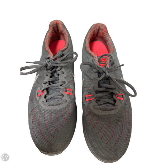 Shoes Athletic By Nike In Grey, Size: 10