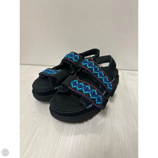 Sandals Designer By Ugg In Black, Size: 9