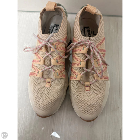 Shoes Athletic By Madewell In Cream & Pink, Size: 10