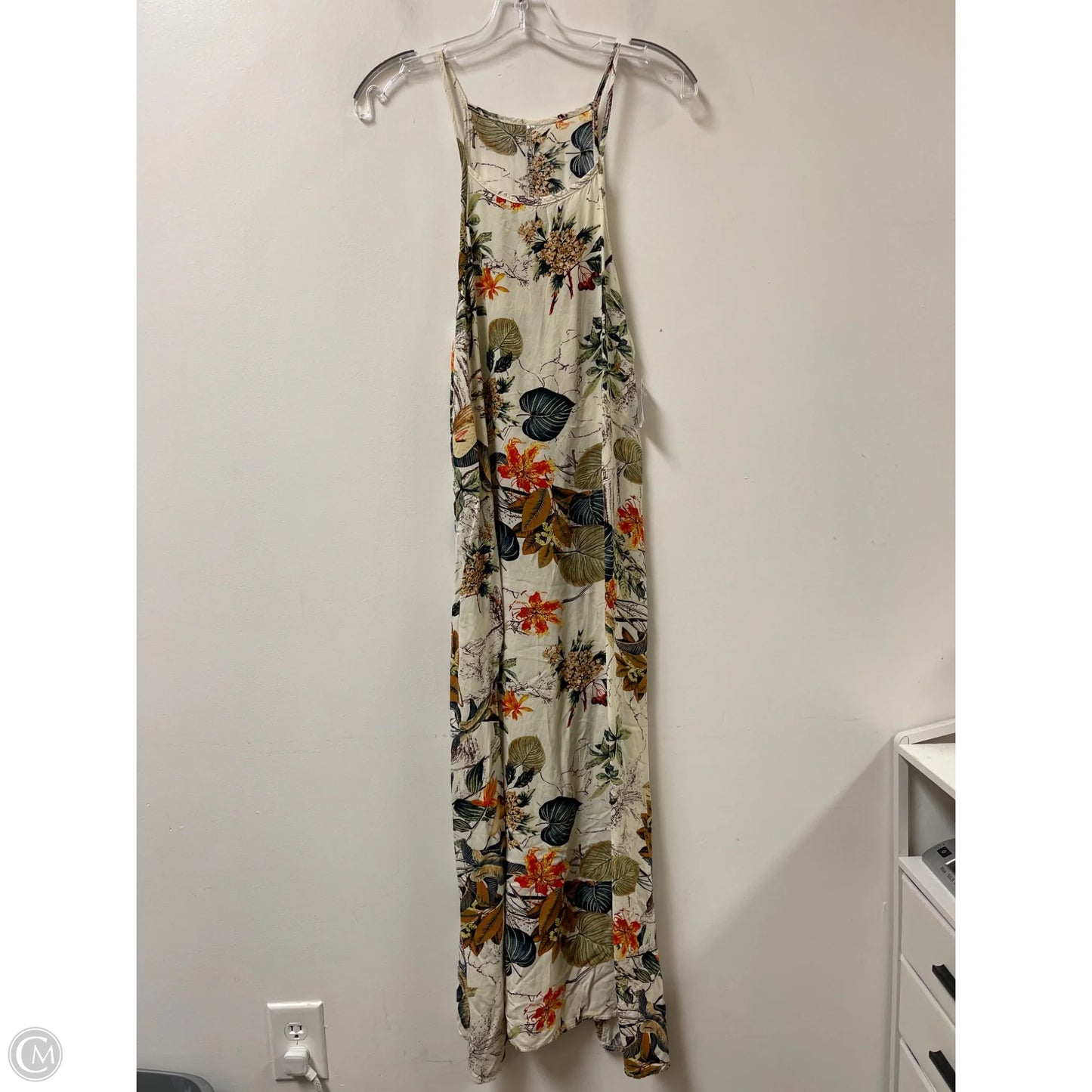 Dress Casual Maxi By Clothes Mentor In Multi-colored, Size: L