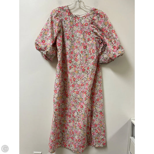 Dress Casual Maxi By H&m In Floral Print, Size: Xs