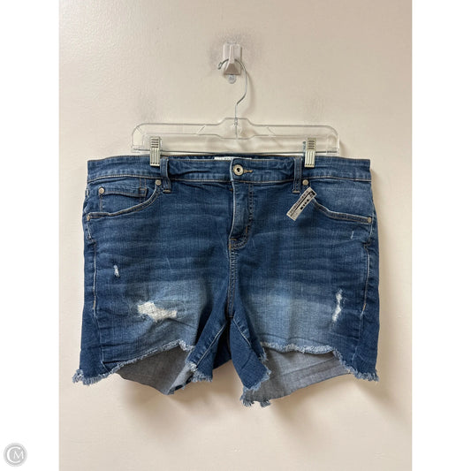 Shorts By Torrid In Blue Denim, Size: 18
