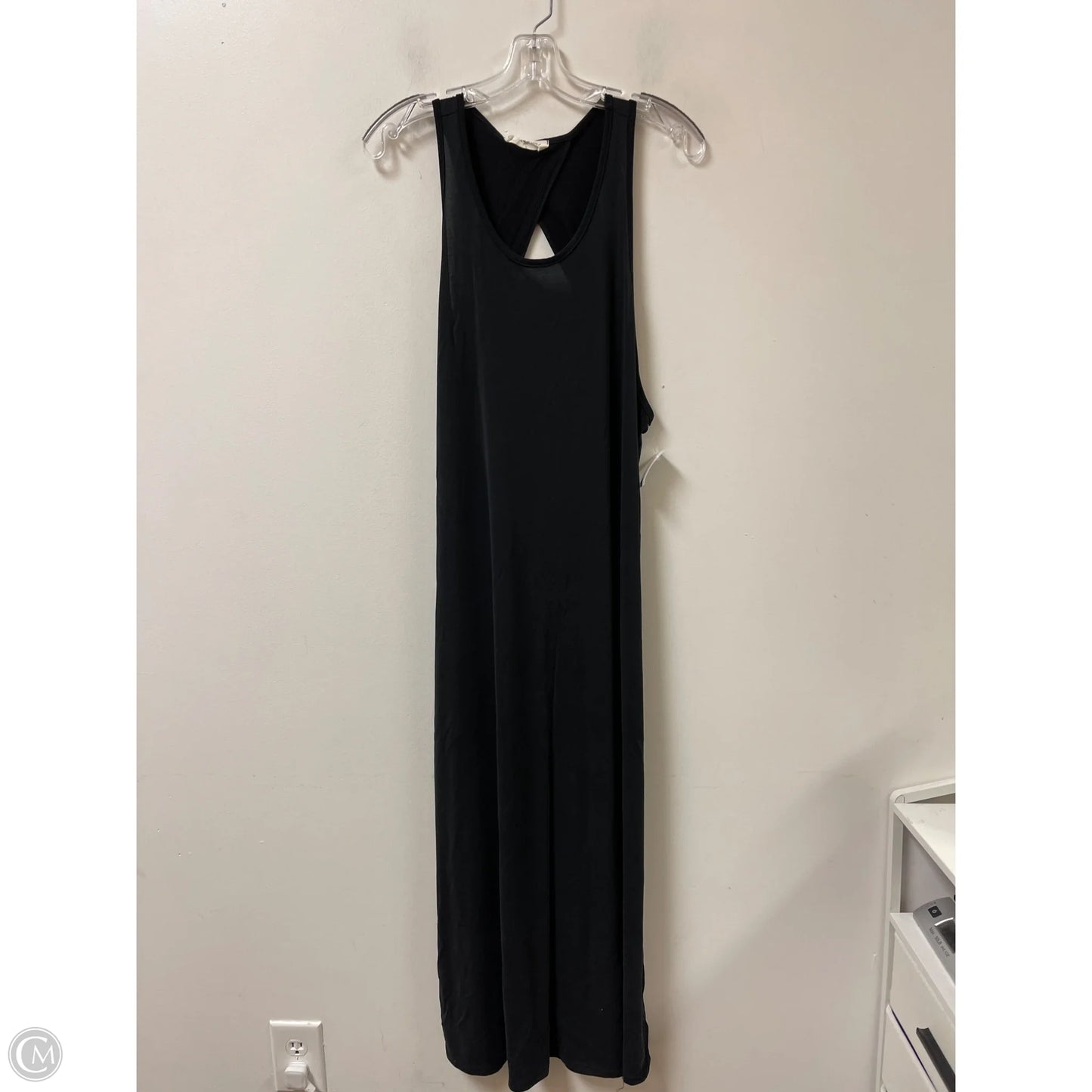 Dress Casual Maxi By Clothes Mentor In Black, Size: L