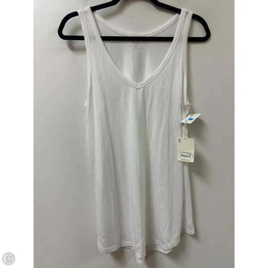 Top Sleeveless By Ana In White, Size: M