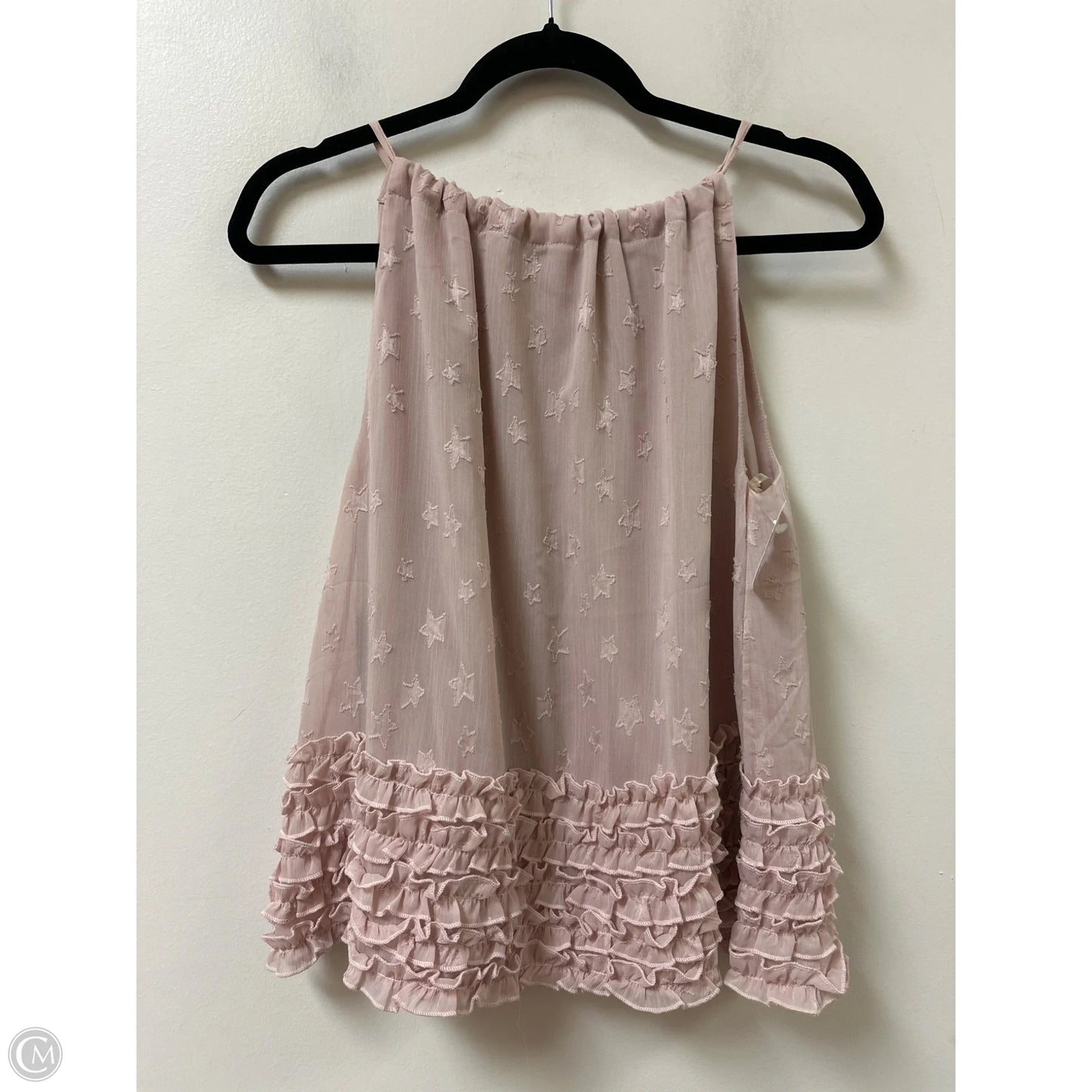 Top Sleeveless By Entro In Pink, Size: S
