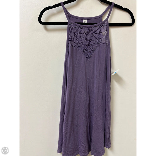Top Sleeveless By Clothes Mentor In Purple, Size: S