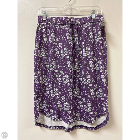 Skirt Midi By Tickled Teal In Purple, Size: 4