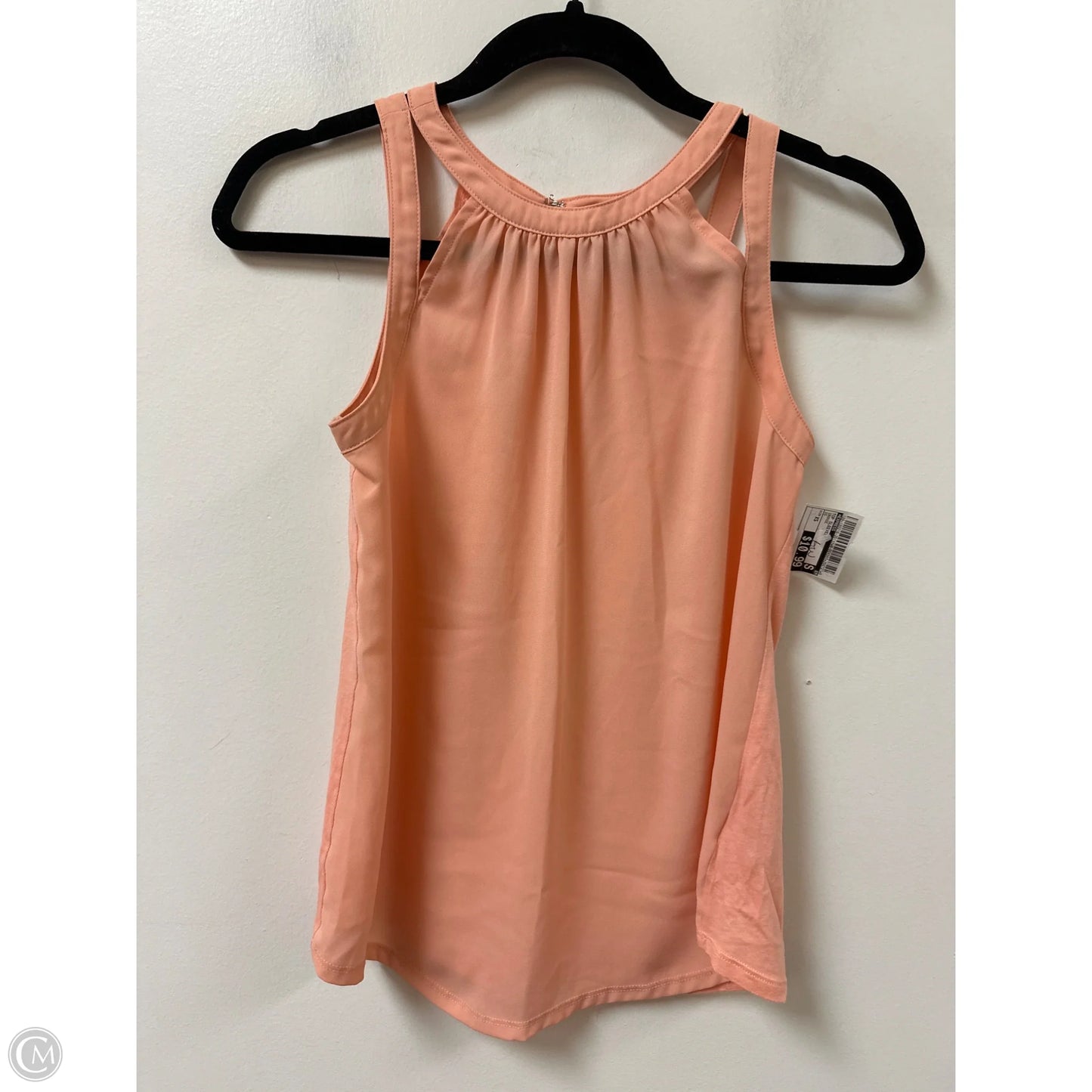 Top Sleeveless By Express In Orange, Size: Xs